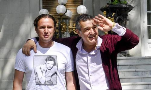 Laurențiu Reghecampf și Gigi Becali