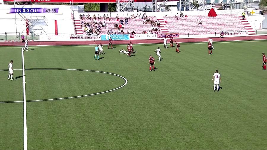 Debeljuh pierde mingea la centrului terenului CFR Cluj, dezastru în apărare » Defensiva lui Șumudică, desființată de tiki-taka din Gibraltar