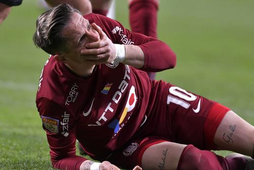 Lincoln Red Imps - CFR Cluj. La pauză, campioana din Gibraltar o conduce pe CFR, 1-0, în prima manșă a turului doi preliminar din Liga Campionilor.