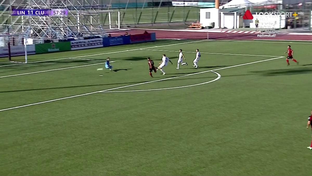 Lincoln - CFR Cluj: gol Debeljuh