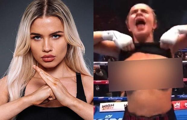 „Nu sunt interzisă!” » Daniela, prima explicație după ce și-a arătat sânii în ring