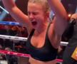 „Nu sunt interzisă!” » Daniela, prima explicație după ce și-a arătat sânii în ring
