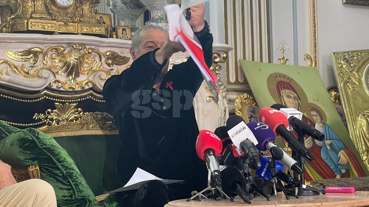 Becali vorbește despre un stadion nou, dar are o dilemă: „Să îl stric? Valorează 100 de milioane!”
