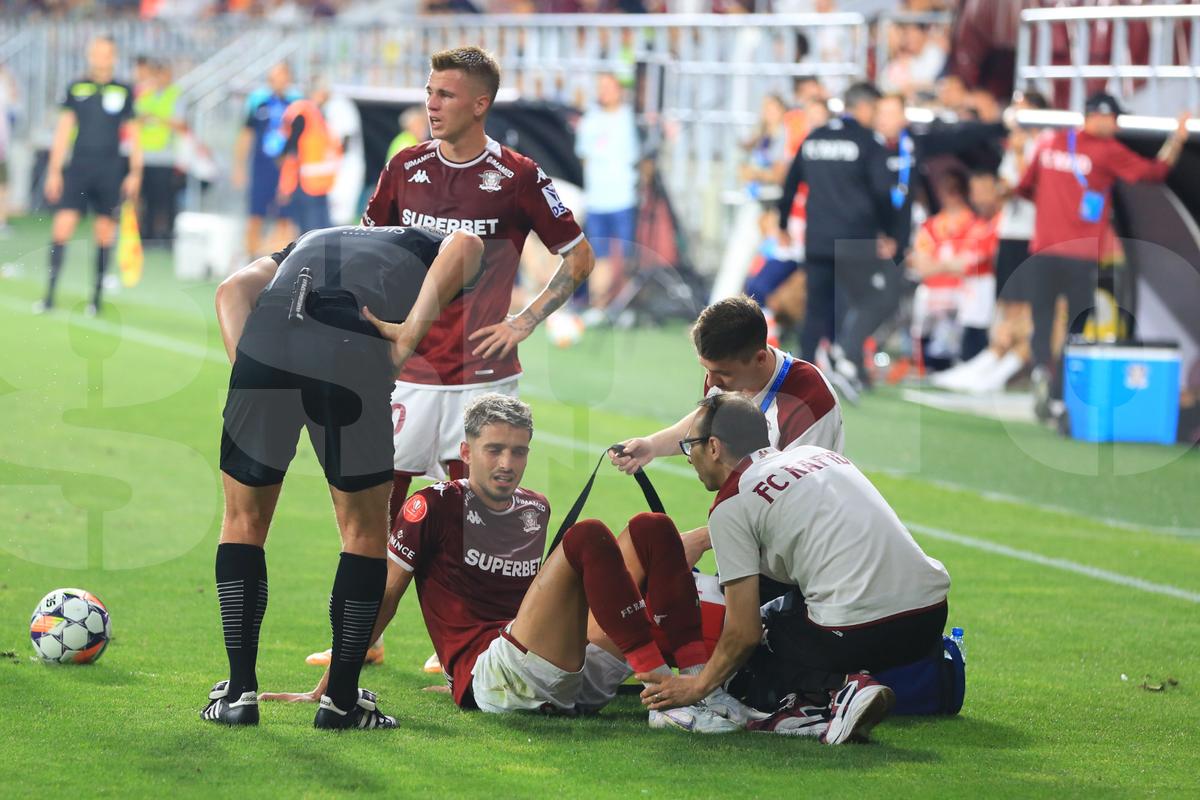 Albion Rrahmani a ieșit accidentat de pe teren