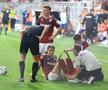 Albion Rrahmani a ieșit accidentat în Rapid - CFR Cluj 2-2. Foto: Ionuț Iordache (GSP)
