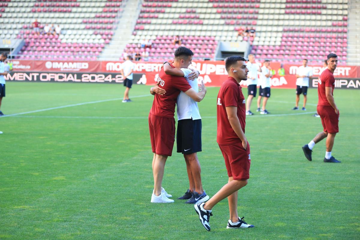 Imagini dinainte de Rapid - CFR Cluj