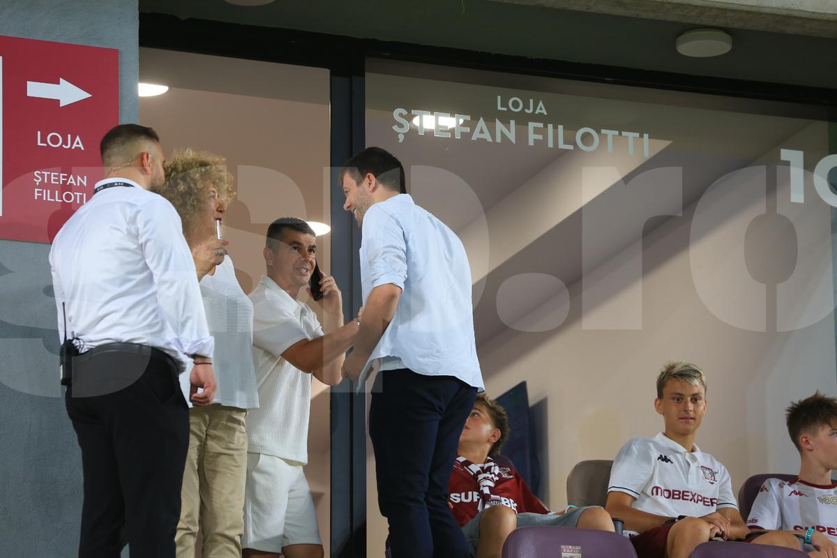 Imagini dinainte de Rapid - CFR Cluj