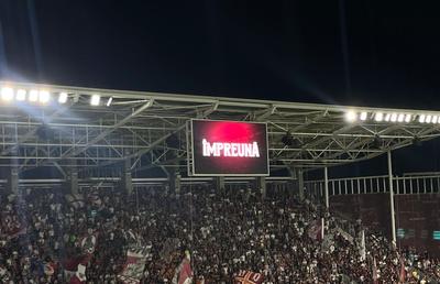 Mesajul pe care Gino Iorgulescu nu ar fi vrut să îl vadă la Rapid - CFR Cluj » Ce au afișat giuleștenii