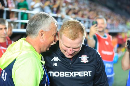 Dan Petrescu și Neil Lennon FOTO: Ionuț Iordache