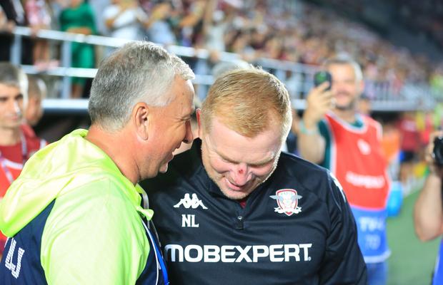 Neil Lennon a mers pe „Arc” să o „spioneze” pe Petrolul și a rămas impresionant de un jucător de la Dinamo: „A plecat de la Rapid când am venit eu”