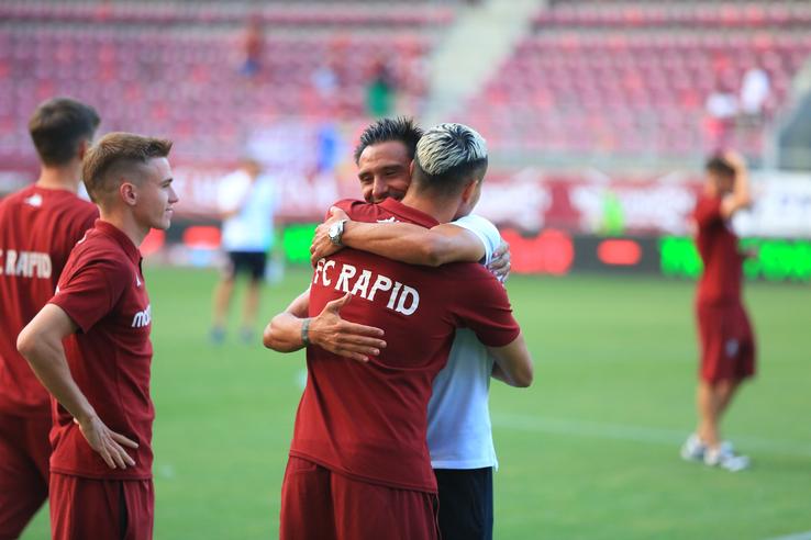 Imagini dinainte de Rapid - CFR Cluj / FOTO: Ionuț Iordache (GSP.ro)