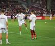 Cristian Săpunaru, la încălzire cu rezervele Rapidului
