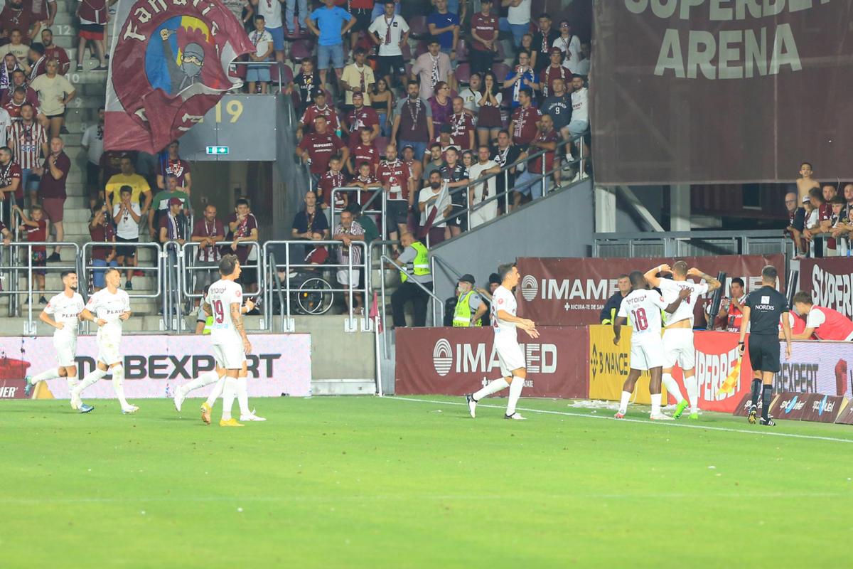 Rapid - CFR Cluj, imagini din meciul jucat pe 20 iulie 2024