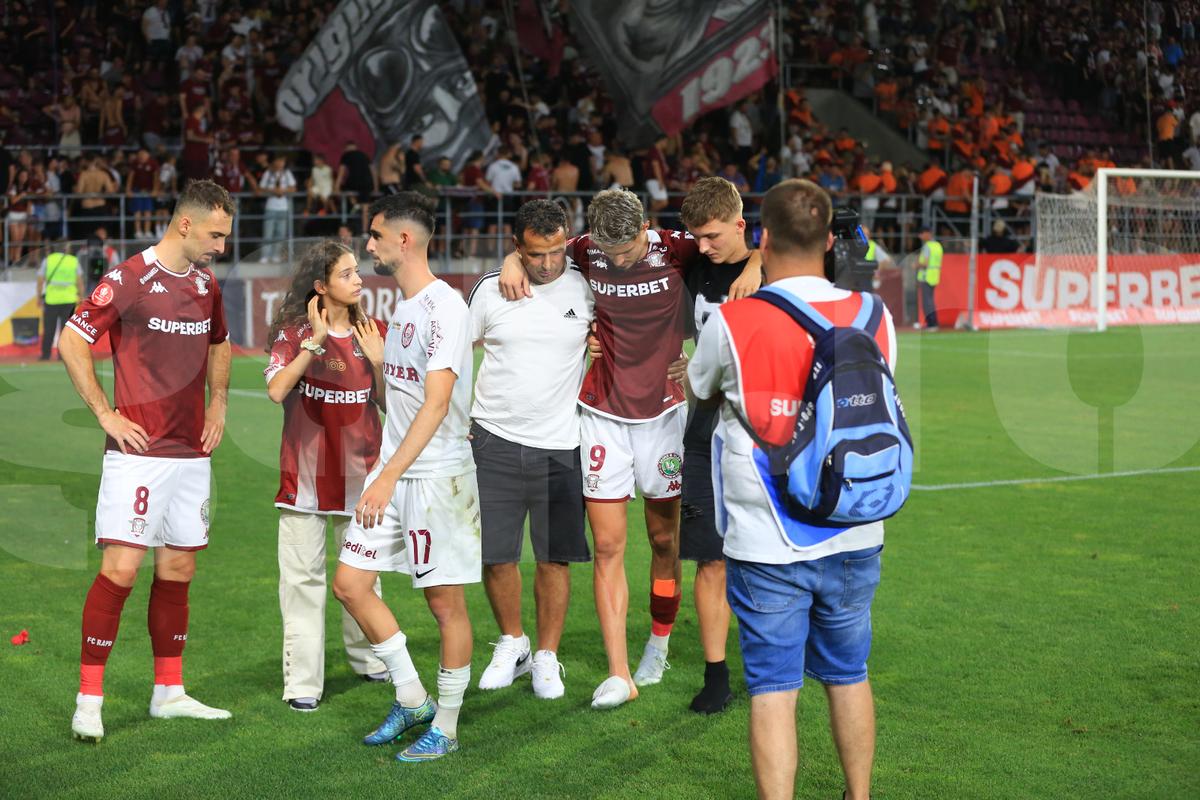 Albion Rrahmani a ieșit accidentat de pe teren