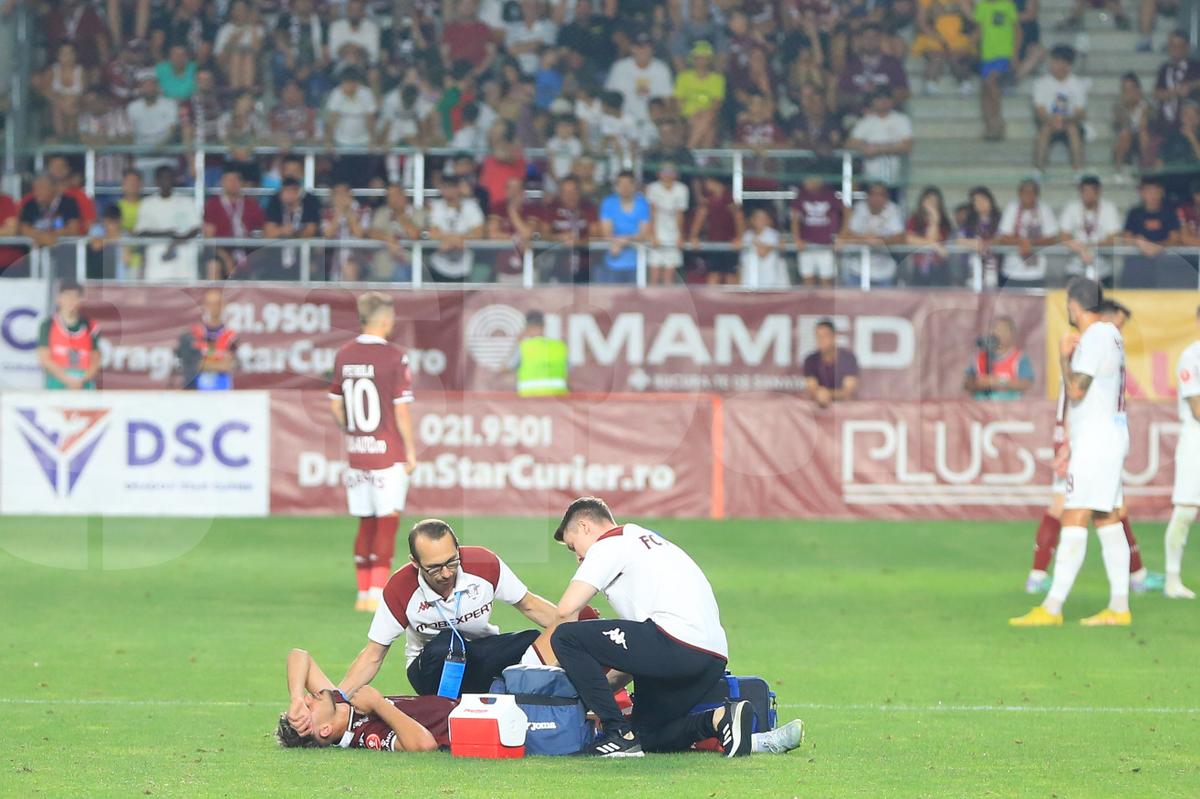 Albion Rrahmani a ieșit accidentat de pe teren