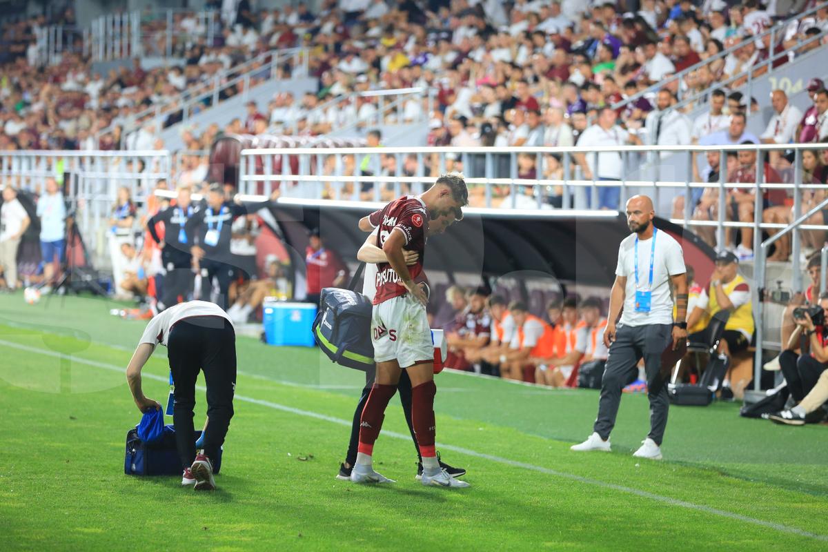 Albion Rrahmani a ieșit accidentat de pe teren