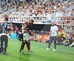 Albion Rrahmani a ieșit accidentat în Rapid - CFR Cluj 2-2. Foto: Ionuț Iordache (GSP)