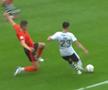 Marco Rus înscrie primul gol în tricoul lui Ayr United în Cupa Ligii Scoției / Foto: Captură Premier Sports