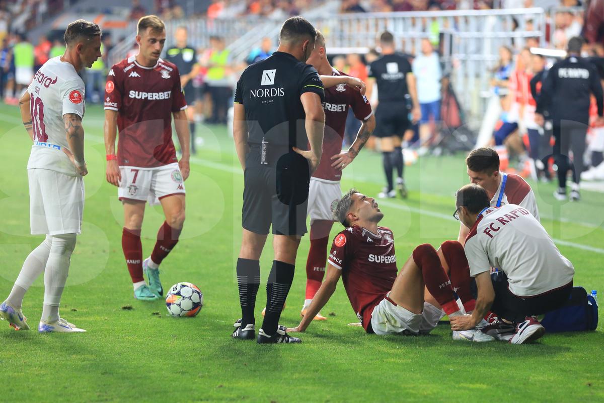 Albion Rrahmani a ieșit accidentat de pe teren