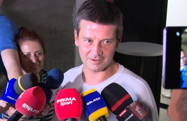 Întrebarea care l-a făcut pe Cristi Chivu să plece din fața camerelor, imediat după Rapid - CFR Cluj