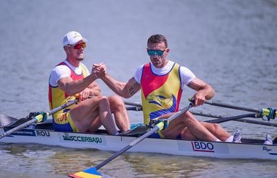 Marian Enache și Andrei Cornea pot scrie istorie olimpică pentru România în barca zburătoare de la Europene