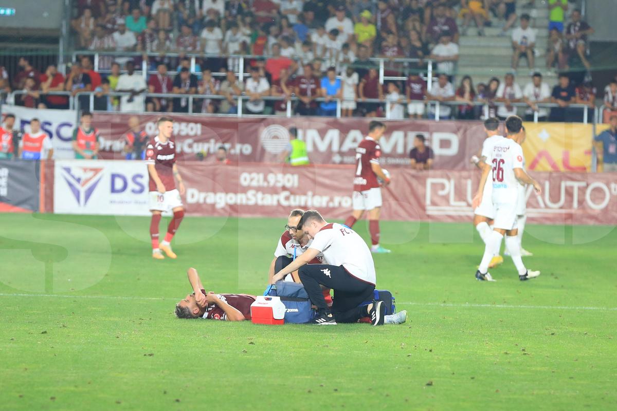 Albion Rrahmani a ieșit accidentat de pe teren