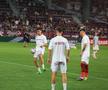 Cristian Săpunaru, la încălzire cu rezervele Rapidului