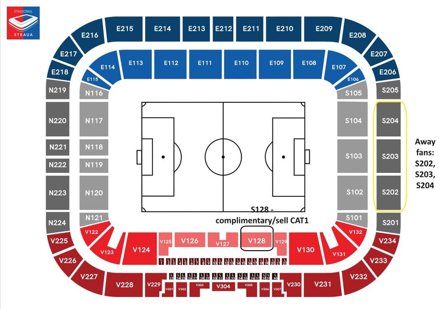 Interes uriaș al fanilor pentru FCSB - Maccabi Tel Aviv » Câte bilete s-au vândut