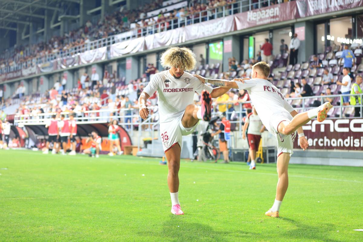 Încălzire Rapid - CFR Cluj