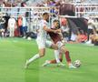 Albion Rrahmani a ieșit accidentat în Rapid - CFR Cluj 2-2. Foto: Ionuț Iordache (GSP)