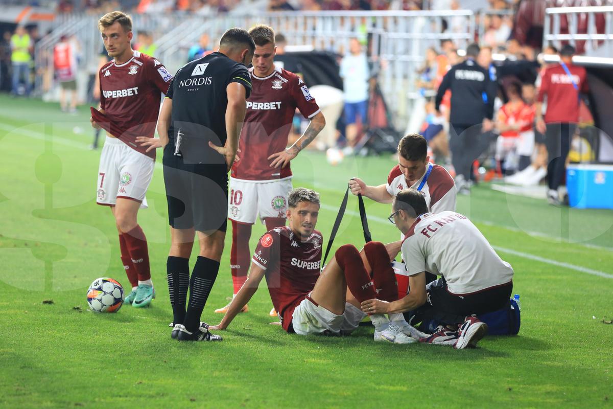 Albion Rrahmani a ieșit accidentat de pe teren