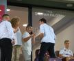 Invitați-surpriză în tribune la Rapid - CFR Cluj / FOTO: Ionuț Iordache (GSP.ro)