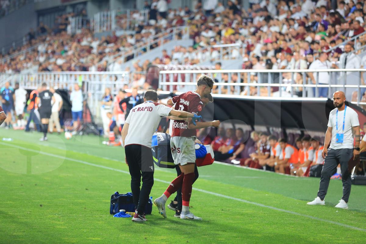 Albion Rrahmani a ieșit accidentat de pe teren