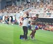 Albion Rrahmani a ieșit accidentat în Rapid - CFR Cluj 2-2. Foto: Ionuț Iordache (GSP)