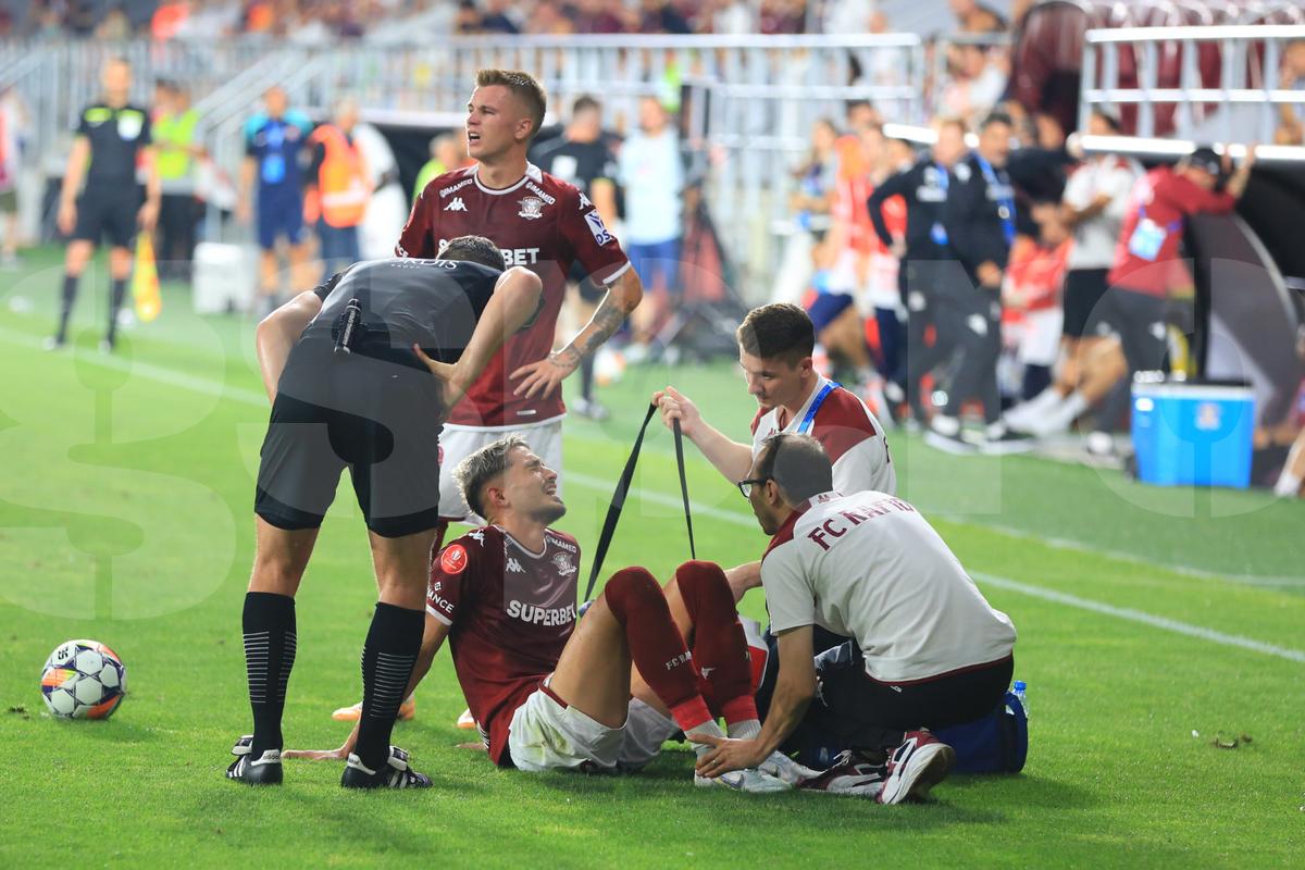 Albion Rrahmani a ieșit accidentat de pe teren