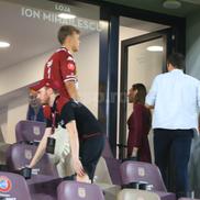 Invitați-surpriză în tribune la Rapid - CFR Cluj / FOTO: Ionuț Iordache (GSP.ro)