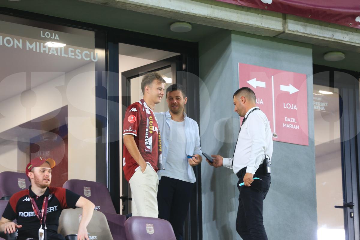 Imagini dinainte de Rapid - CFR Cluj