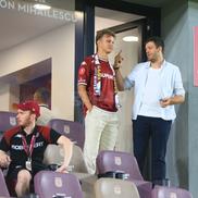 Invitați-surpriză în tribune la Rapid - CFR Cluj / FOTO: Ionuț Iordache (GSP.ro)