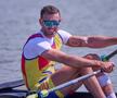 Marian Enache - aur în proba de dublu vâsle la CE 2024 Szeged FOTO Raed Krishan