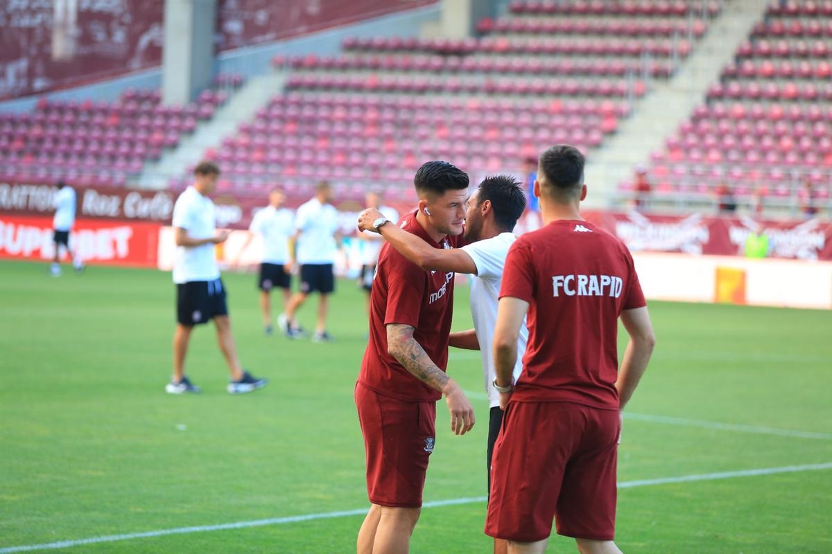Imagini dinainte de Rapid - CFR Cluj