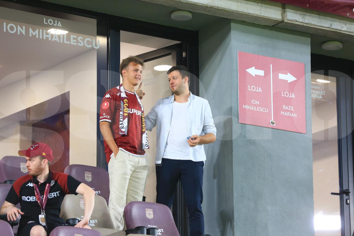 Imagini dinainte de Rapid - CFR Cluj