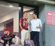 Invitați-surpriză în tribune la Rapid - CFR Cluj / FOTO: Ionuț Iordache (GSP.ro)
