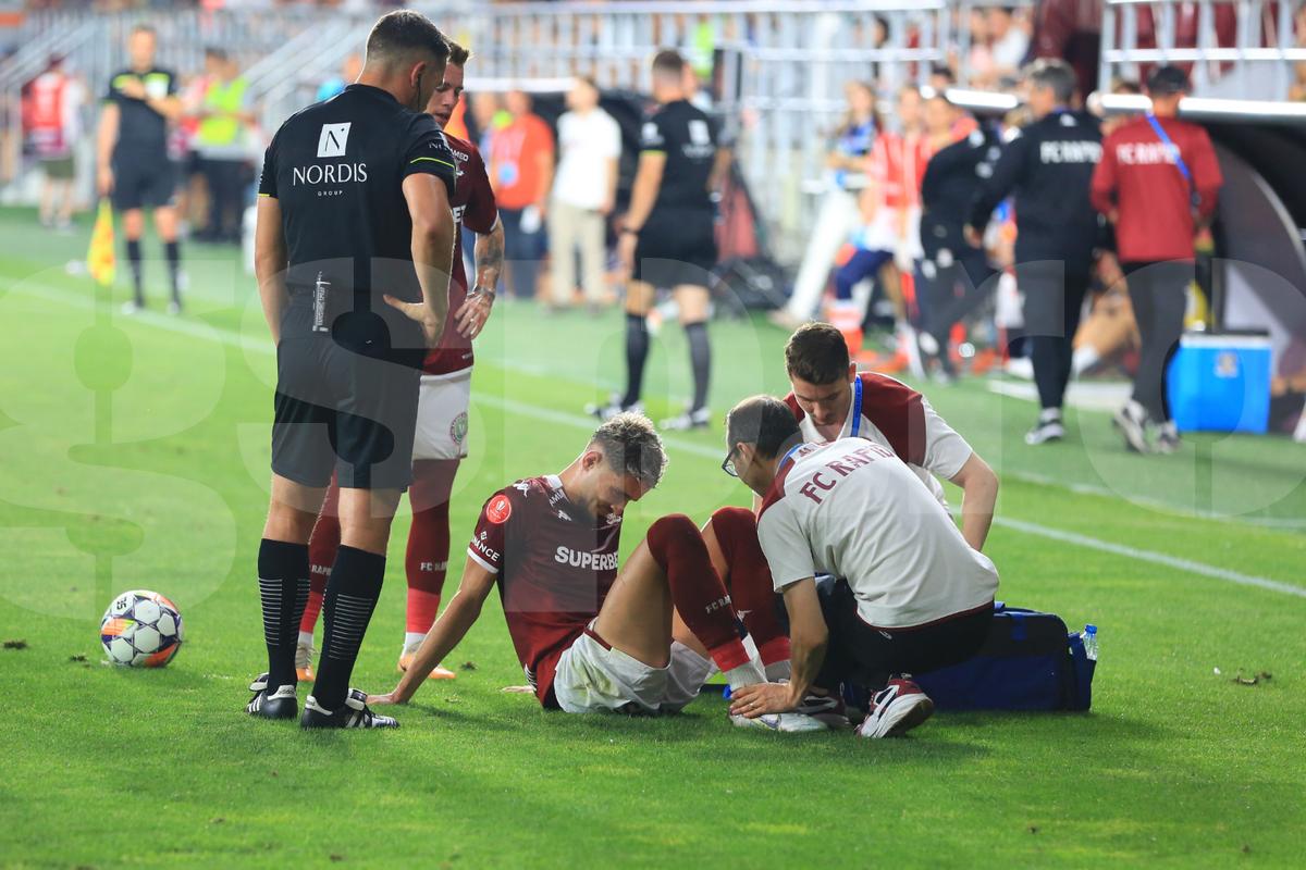 Albion Rrahmani a ieșit accidentat de pe teren