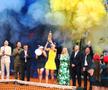 Irina Begu și Jil Teichmann cu trofeele la festivitatea de premiere de la UniCredit Iași Open FOTO Roxana Fleșeru