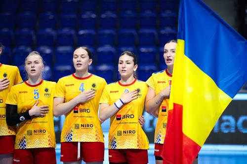 România, locul 9 la Campionatul European U19/Foto: Facebook (FRH - Federația Română de Handbal)