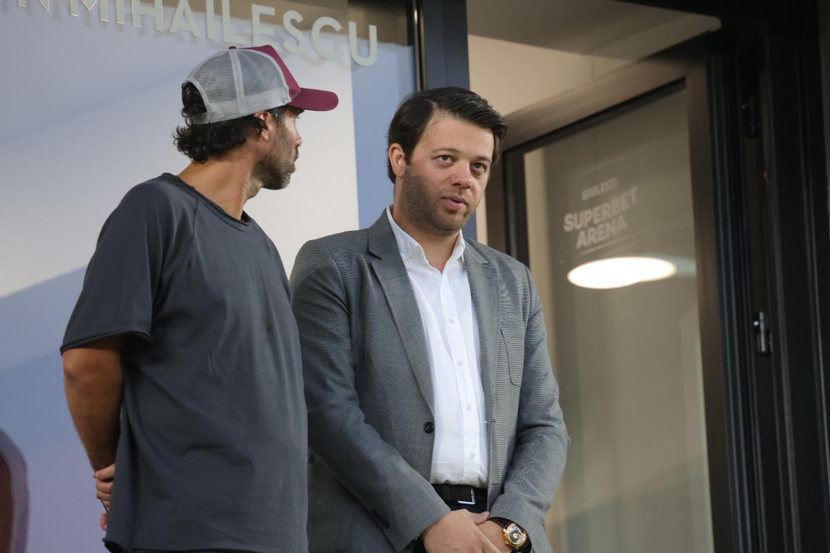 Dan Șucu, Angelescu și Maftei, la Rapid - CFR Cluj