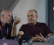 Mauro Pederzoli și Dan Șucu, în pauza meciului Rapid - CFR Cluj/ FOTO: Ionuț Iordache (GSP)
