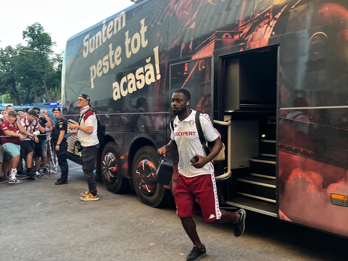 Imagini înainte de Rapid - CFR Cluj