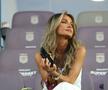 Diana Munteanu a fost prezentă la meciul Rapid - CFR Cluj. Foto: Ionuț Iordache (GSP.RO)