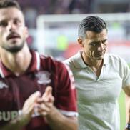 Costel Gâlcă, la finalul meciului Rapid - CFR Cluj. Foto: Ionuț Iordache GSP